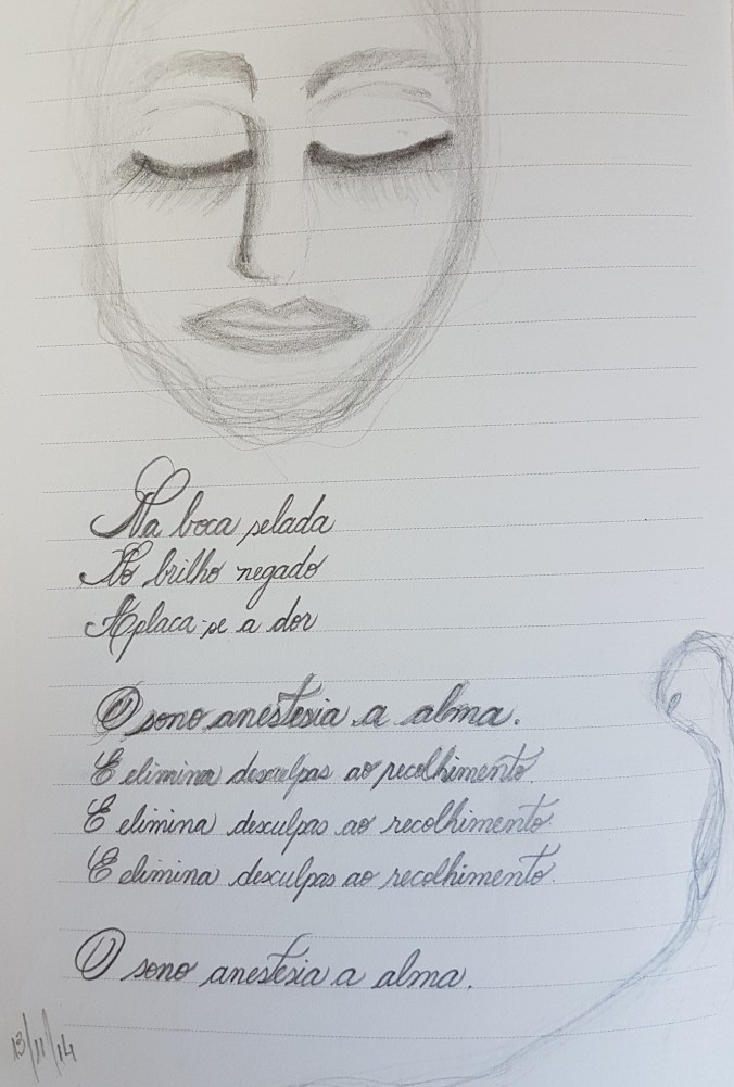 o sono anestesia a alma